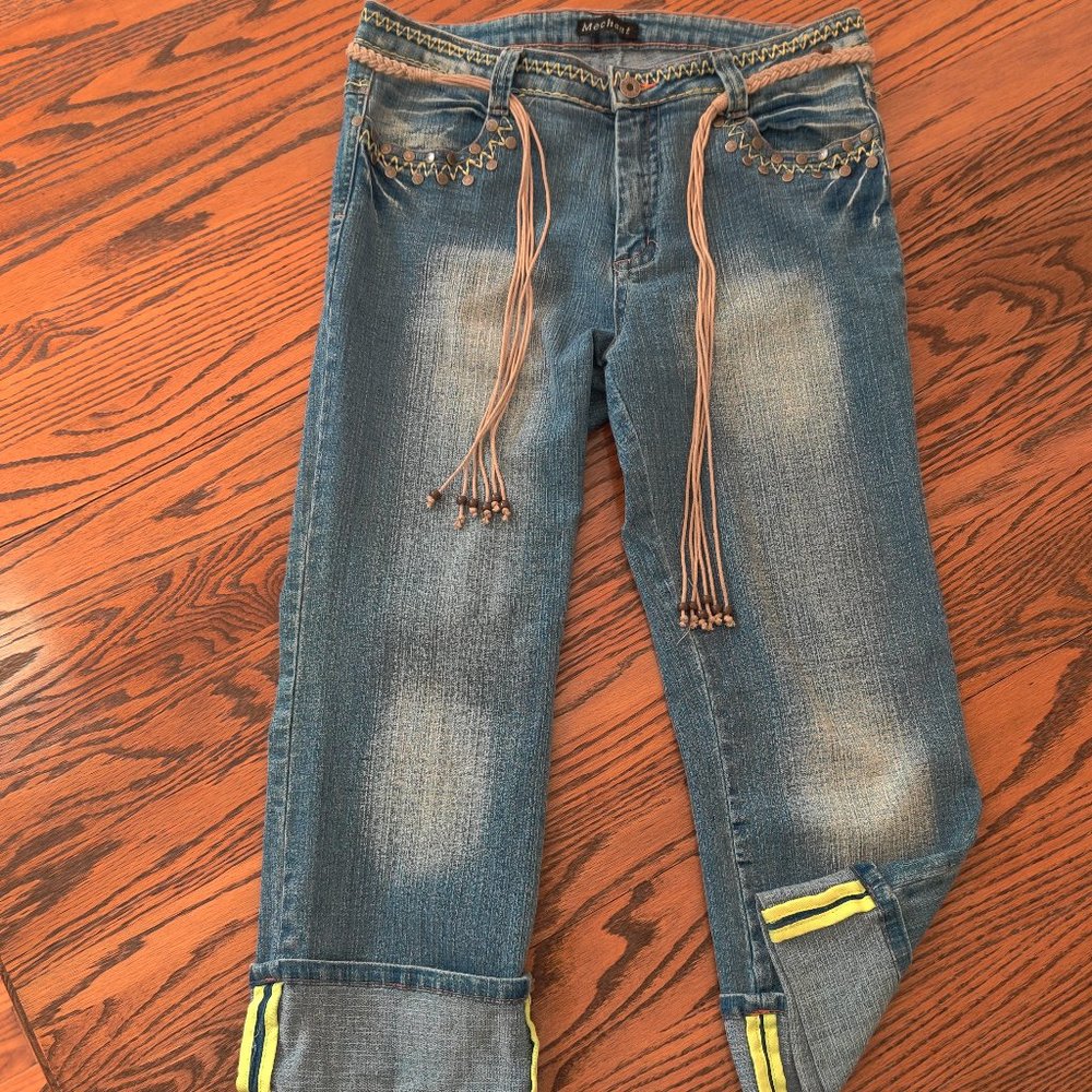 Mechant Short Legged Washed Out Jeans